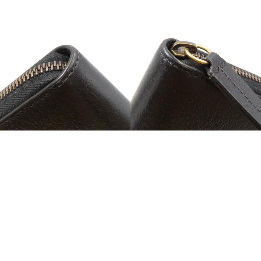Gucci Round Zipper Metal Bee Animalie Long Wallet Leather - Picture 9 of 9
